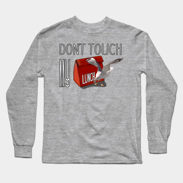 don't touch my lunch Long Sleeve T-Shirt by SafSafStore